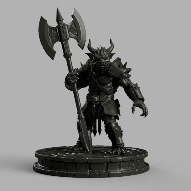 Verdant Ironjaw Warlord - Mô hình chiến binh giả tưởng cực chất - Image 1