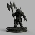 Verdant Ironjaw Warlord - Mô hình chiến binh giả tưởng cực chất - Thumbnail 1