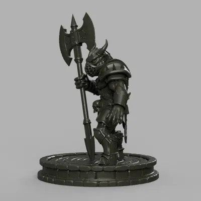 Verdant Ironjaw Warlord - Mô hình chiến binh giả tưởng cực chất