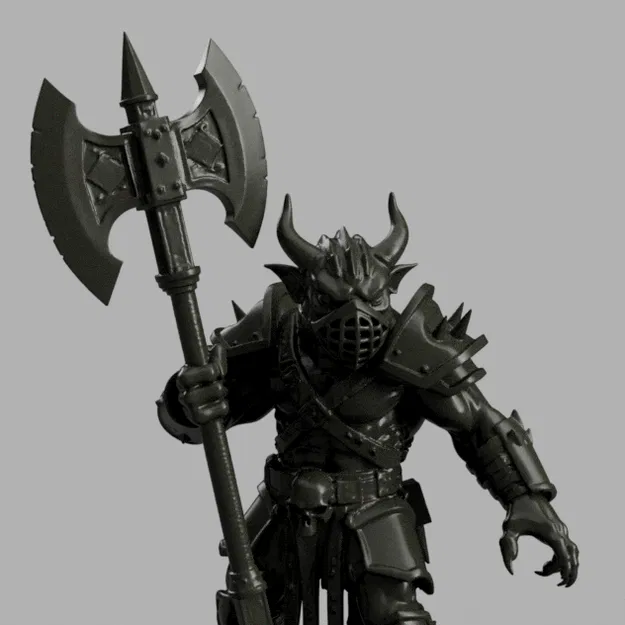 Verdant Ironjaw Warlord - Mô hình chiến binh giả tưởng cực chất - Image 4