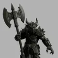 Verdant Ironjaw Warlord - Mô hình chiến binh giả tưởng cực chất - Thumbnail 4
