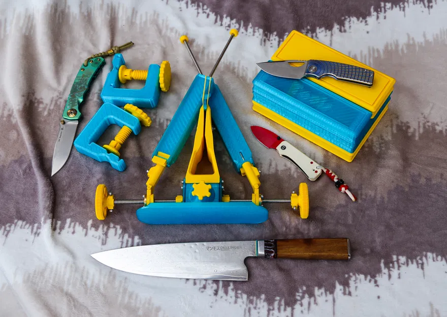 Sharpy McSharpface - Hệ thống mài dao đối xứng chính xác - Image 1