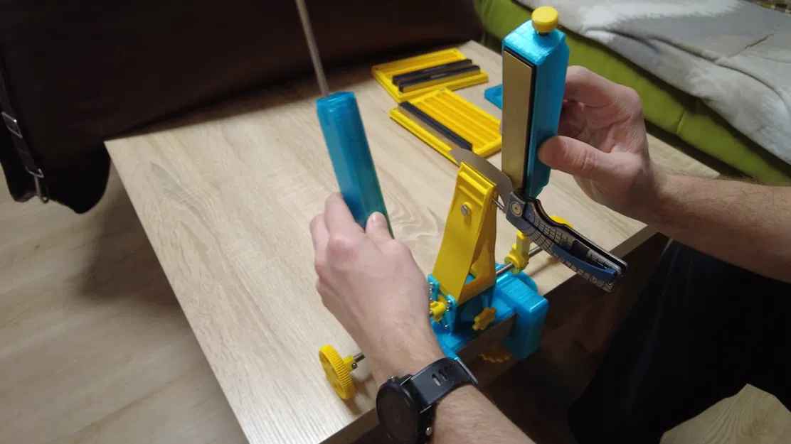 Sharpy McSharpface - Hệ thống mài dao đối xứng chính xác - Image 4