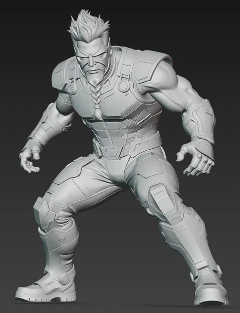 Mô hình 3D nhân vật siêu phản diện Cheron Thanaton 3 cực chất - Image 2