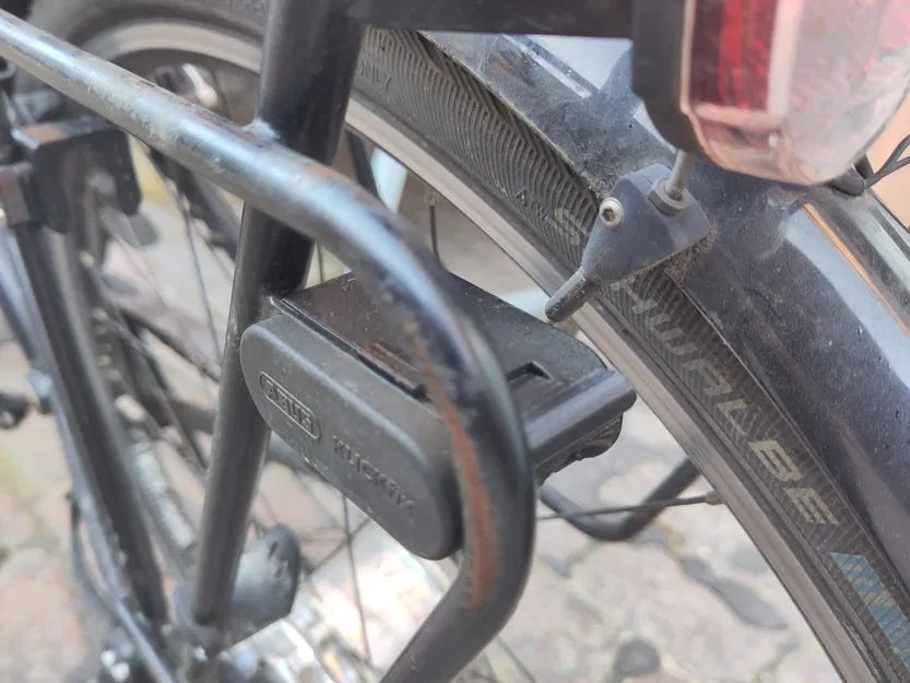 Linh kiện thay thế cho ngàm gắn khóa Abus trên baga Tubus Locc - Image 2