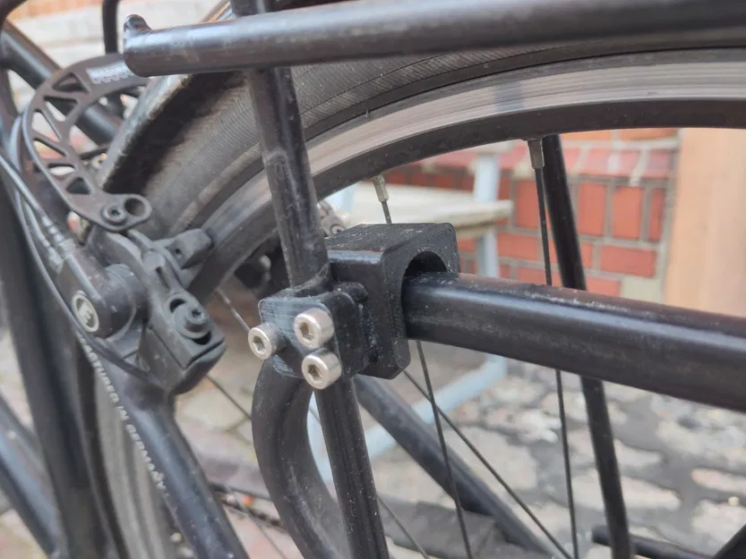 Linh kiện thay thế cho ngàm gắn khóa Abus trên baga Tubus Locc - Image 5