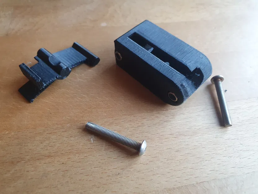 Linh kiện thay thế cho ngàm gắn khóa Abus trên baga Tubus Locc - Image 7