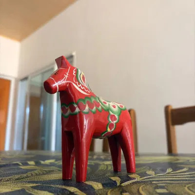 Mô hình ngựa trang trí phong cách nghệ thuật cổ điển 3D