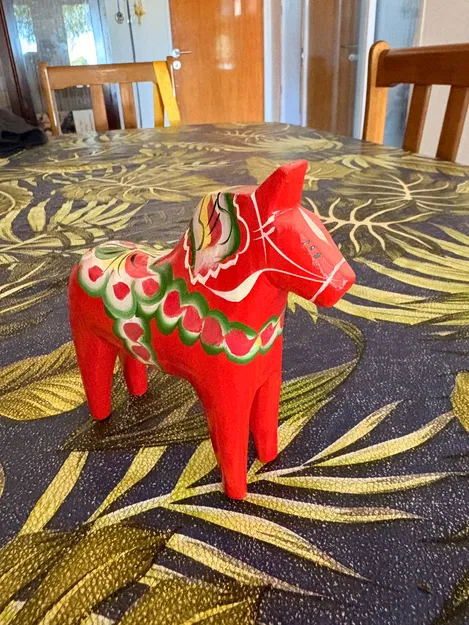 Mô hình ngựa trang trí phong cách nghệ thuật cổ điển 3D - Image 3