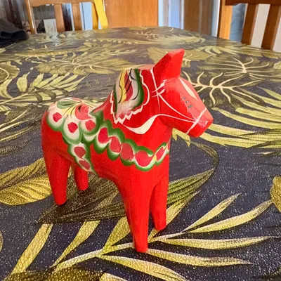 Mô hình ngựa trang trí phong cách nghệ thuật cổ điển 3D