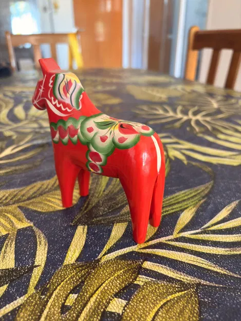 Mô hình ngựa trang trí phong cách nghệ thuật cổ điển 3D - Image 4