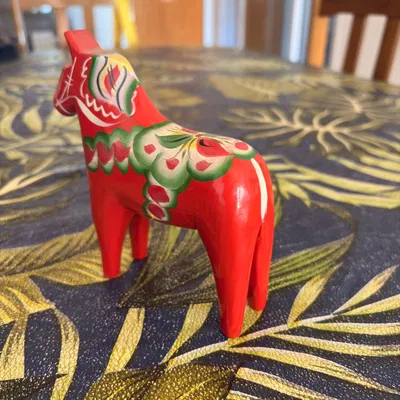 Mô hình ngựa trang trí phong cách nghệ thuật cổ điển 3D