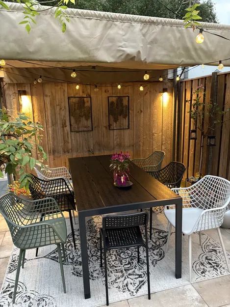 Bộ chân đế nâng chiều cao cho bàn ngoài trời Jysk - Giải pháp in 3D - Image 1