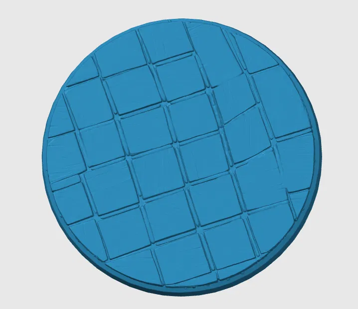 Bộ đế gắn mô hình họa tiết sàn gạch đá cho board game (nhiều kích thước) - Image 4