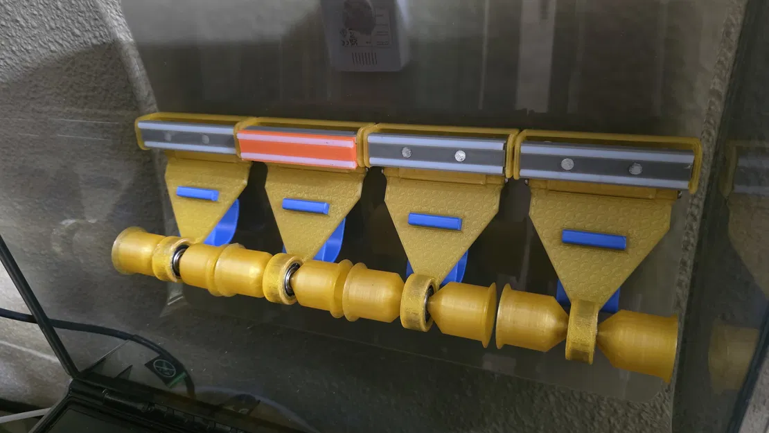 Bộ tăng đơ CFS Creality dùng bánh xe POM cho K2+ và lò xo Hi Combo - Image 1