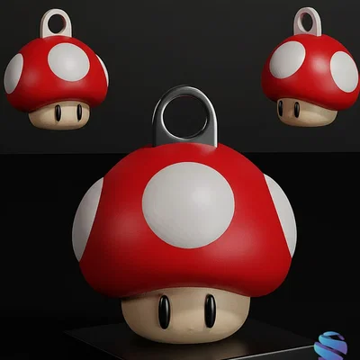 Móc khóa Super Mario – Nấm (Phiên bản miễn phí)