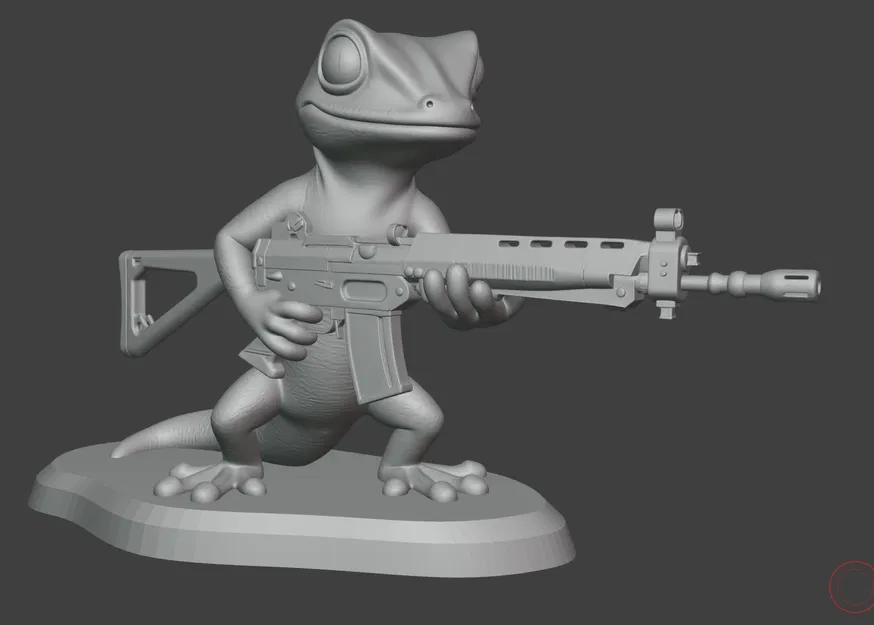 Tắc kè chiến thuật với súng trường Stgw90 - Image 1