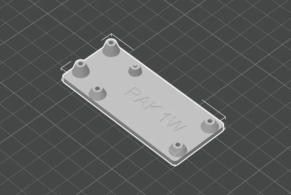 Đế gắn mạch RAK 1watt (19007) - Giải pháp lắp đặt gọn gàng - Image 1