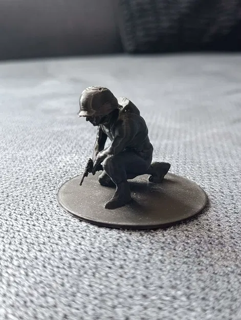 Mô hình người lính (SOLDIER v.3) in 3D trang trí đẹp mắt - Image 1