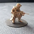 Mô hình chiến sĩ Soldier v.1 - Tượng nhân vật quân sự in 3D độc đáo - Thumbnail 1