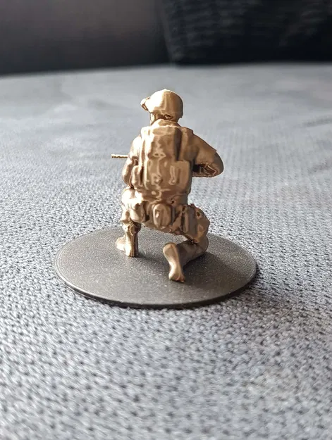 Mô hình chiến sĩ Soldier v.1 - Tượng nhân vật quân sự in 3D độc đáo - Image 2