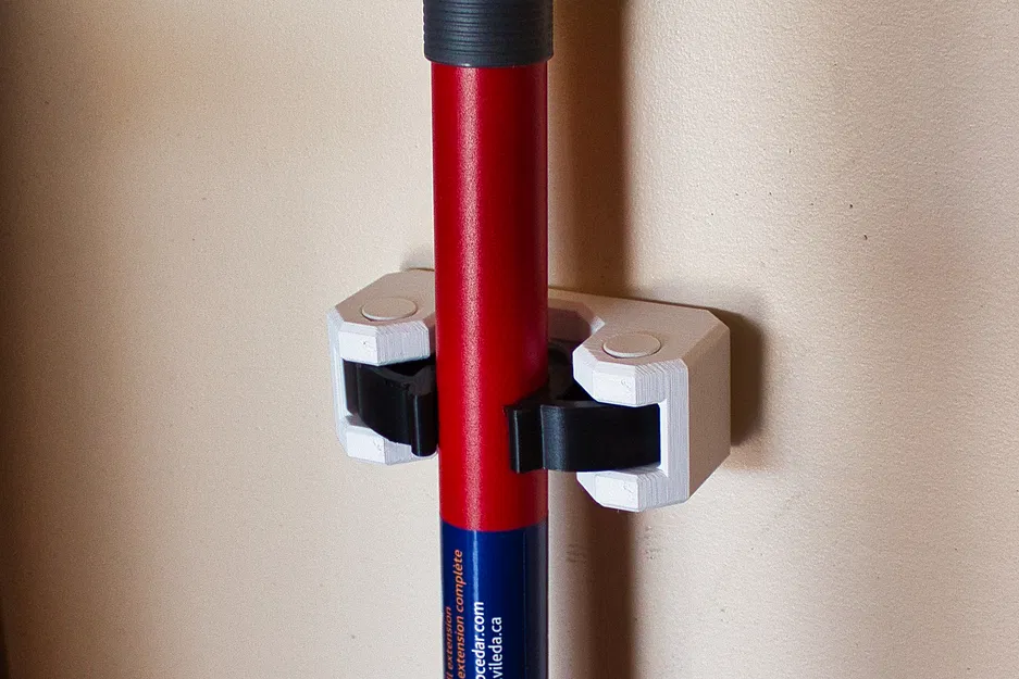 Giá treo chổi với hàm kẹp linh hoạt - Image 2