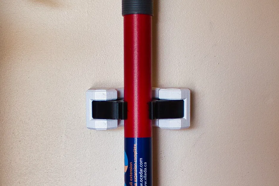 Giá treo chổi với hàm kẹp linh hoạt - Image 8