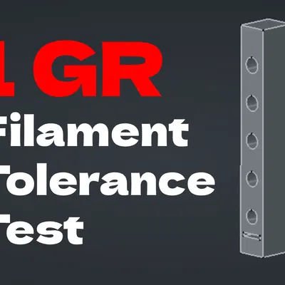 Mẫu kiểm tra dung sai sợi nhựa 1GR