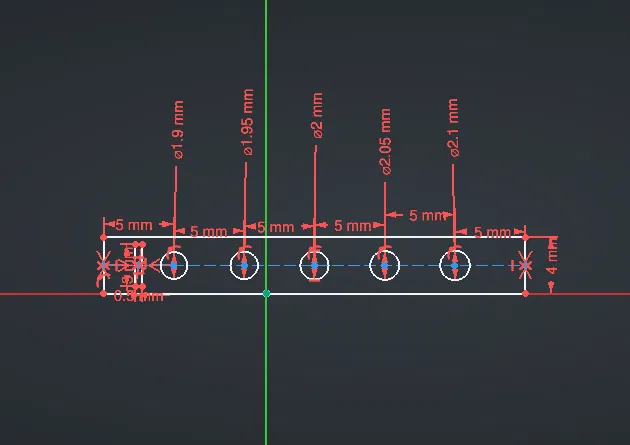 Mẫu kiểm tra dung sai sợi nhựa 1GR - Image 4