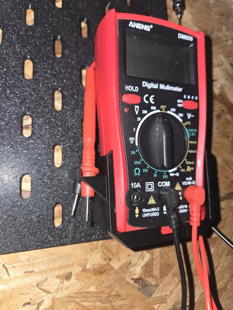 Giá treo đồng hồ vạn năng Aneng DM850 cho bảng Skadis cực gọn - Image 1