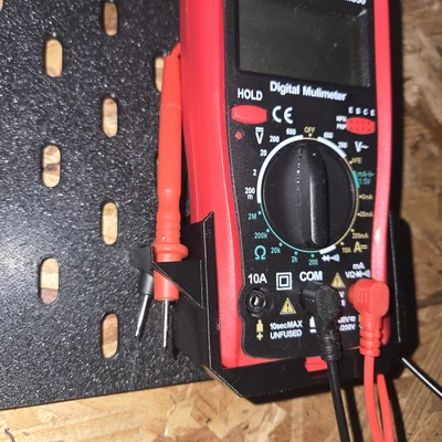 Giá treo đồng hồ vạn năng Aneng DM850 cho bảng Skadis cực gọn