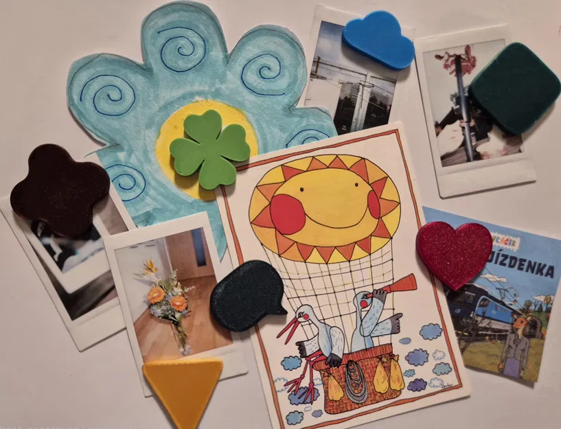 Nam châm tủ lạnh đơn giản - Image 1