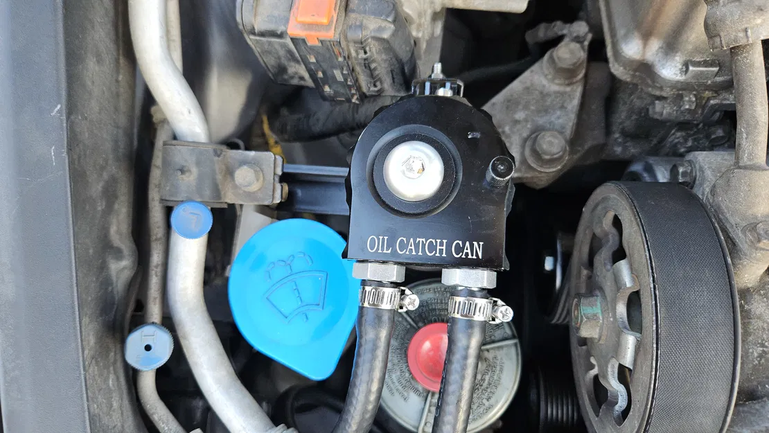 Bát gắn bình dầu (Oil Catch Can) cho Honda Accord Euro thế hệ thứ 7 (03-08) - Image 5