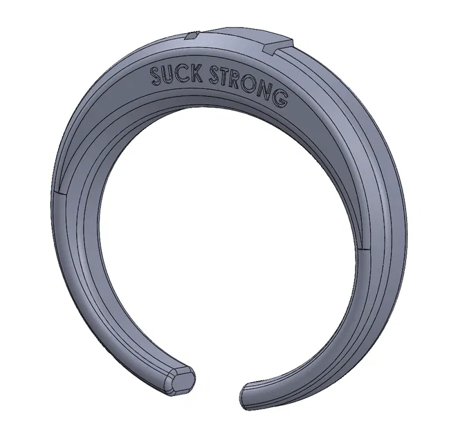 Mô hình 3D Vòng tay Ring Pop SUCK STRONG độc đáo - Image 2