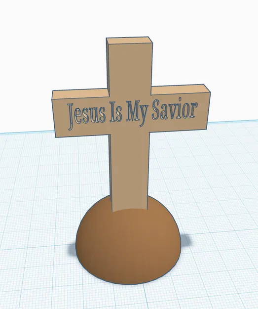 Mô hình trang trí thánh giá Jesus Is My Savior in 3D đẹp mắt - Image 1