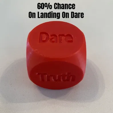 Xúc xắc Truth Or Dare (đã gắn tạ)