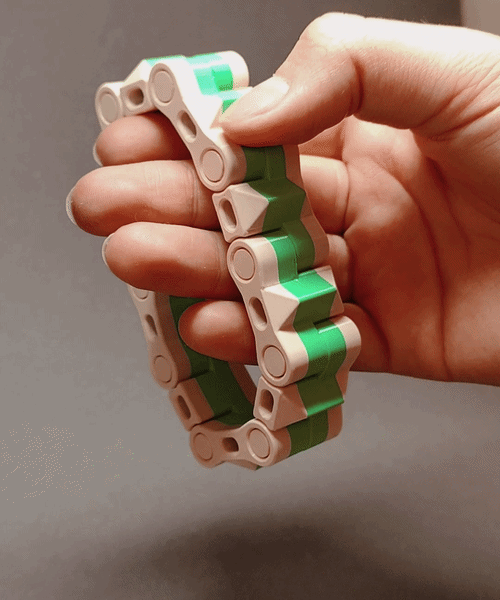 Xích đồ chơi cầm tay Hand Chain Fidget thư giãn - File in 3D - Thumbnail 2