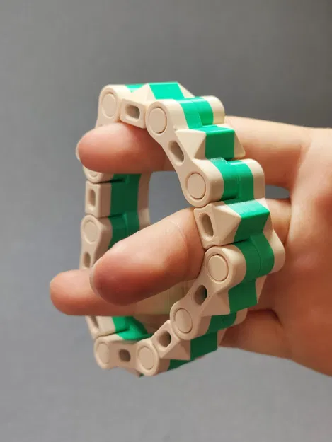 Xích đồ chơi cầm tay Hand Chain Fidget thư giãn - File in 3D - Image 3