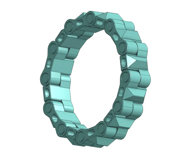 Xích đồ chơi cầm tay Hand Chain Fidget thư giãn - File in 3D - Image 9