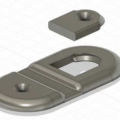 Đai Gắn Linh Hoạt Có Chốt Tháo Nhanh