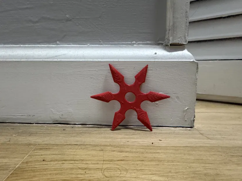 Mô hình phi tiêu Ninja (Shuriken) 3D - Image 1