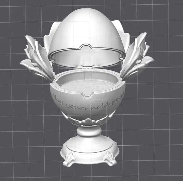 Vật phẩm trang trí trứng Phục sinh “Mong bạn luôn bình an” - Image 2