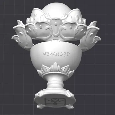 Vật phẩm trang trí trứng Phục sinh “Mong bạn luôn bình an”