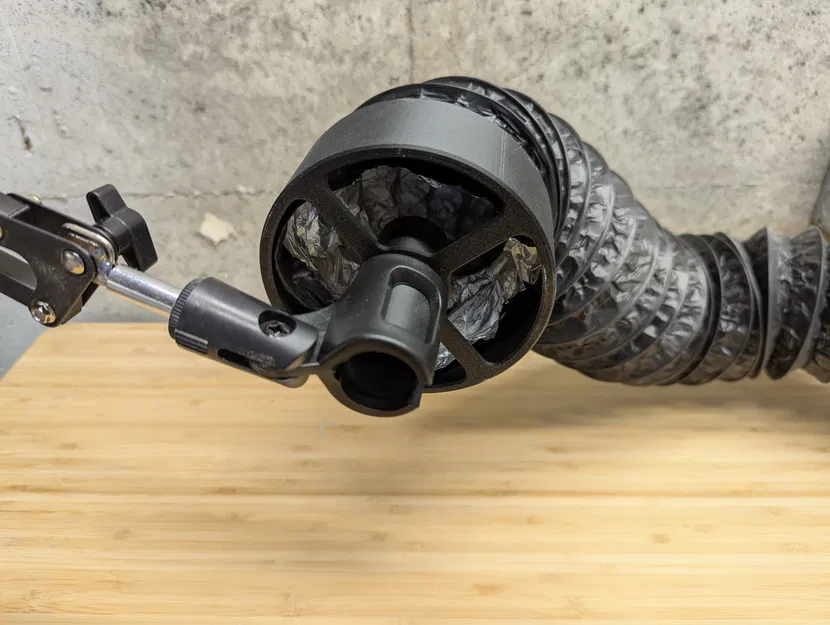 Bộ hút khói Fume Extractor cho bàn làm việc dùng chân đế Mic - Image 1