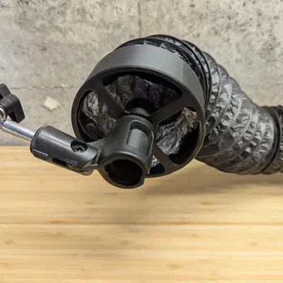 Bộ hút khói Fume Extractor cho bàn làm việc dùng chân đế Mic