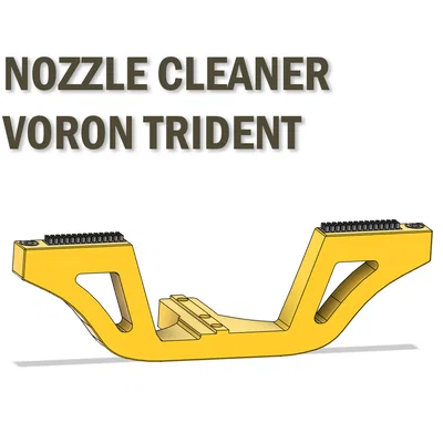 Bộ giá đỡ vệ sinh Nozzle cho Voron Trident
