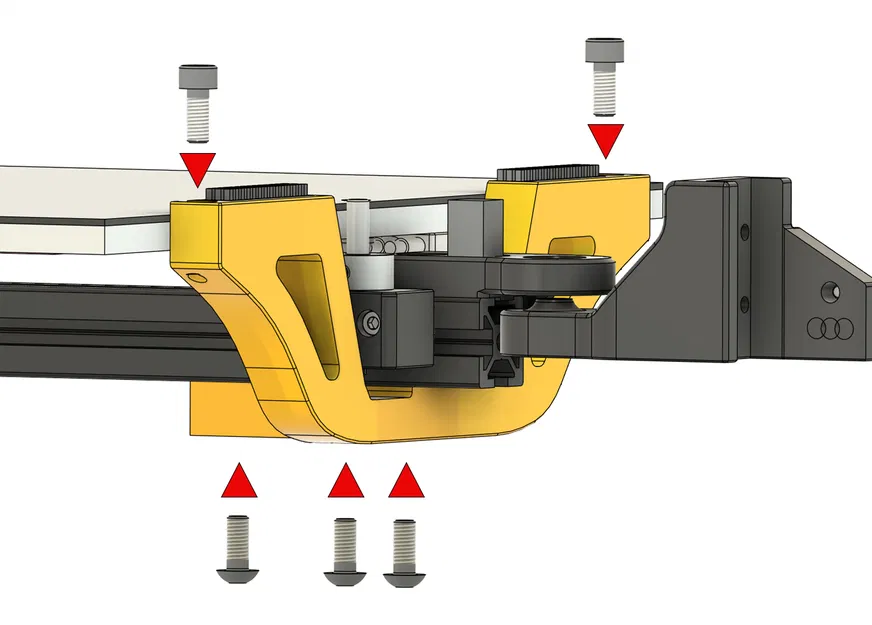 Bộ giá đỡ vệ sinh Nozzle cho Voron Trident - Image 2