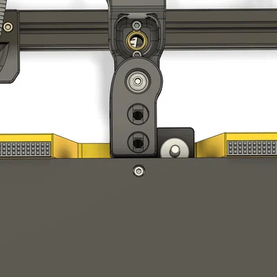Bộ giá đỡ vệ sinh Nozzle cho Voron Trident