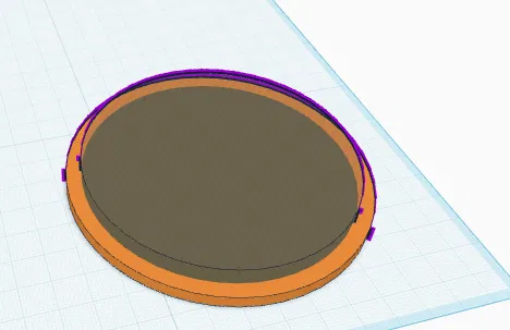 Miếng Lót Ly Chống Trượt In 3D Đơn Giản Tinh Tế - Image 1