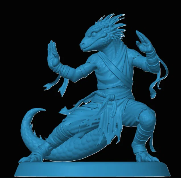 Mô hình Kobold Monk cho game nhập vai - Image 1